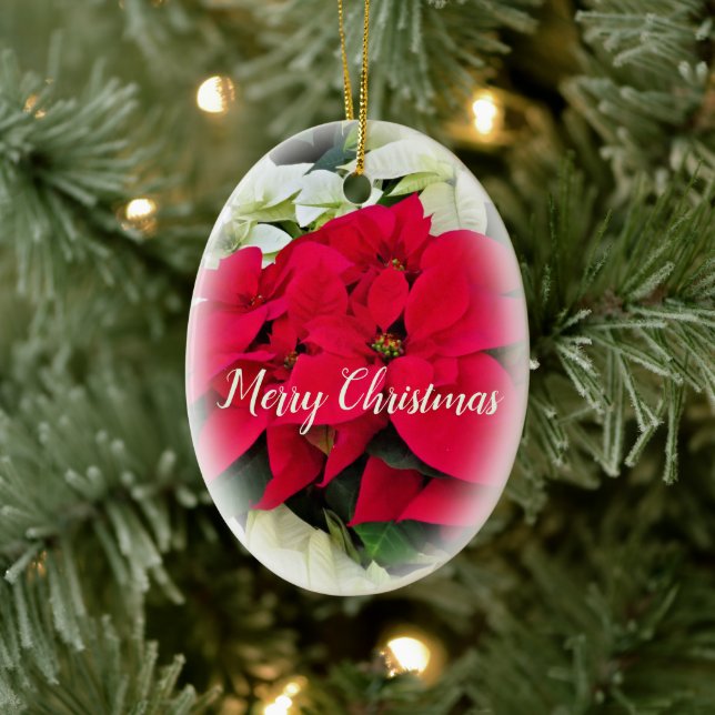 Merry Christmas Ceramic Tree Decoration (Tree)