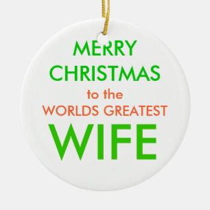 MERRY CHRISTMAS, CERAMIC TREE DECORATION