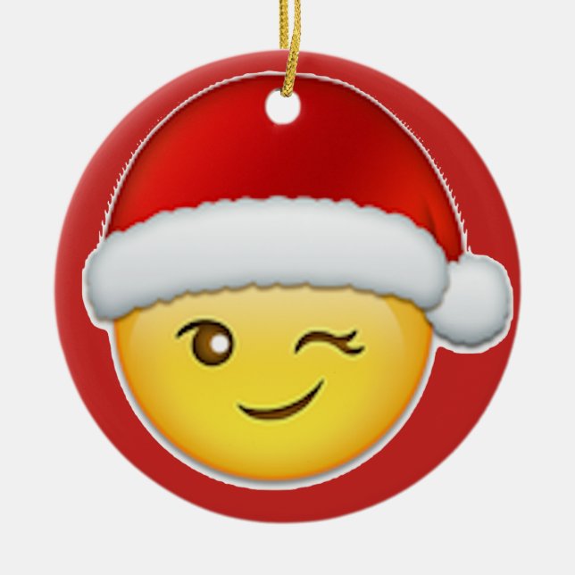 Merry Christmas Ceramic Tree Decoration (Front)