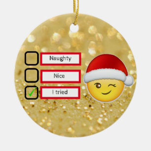 Merry Christmas Ceramic Tree Decoration