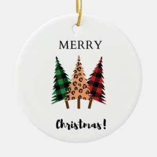 merry christmas ceramic tree decoration