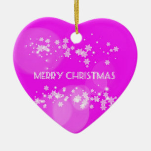 Merry Christmas Ceramic Tree Decoration
