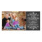 Merry Christmas Chalkboard Holiday Photo Card