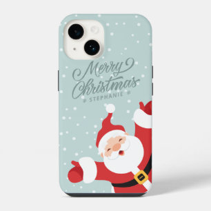 Merry Christmas Cheerful Santa Phone Case