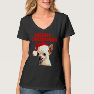 Merry Christmas Chihuahua T-Shirt