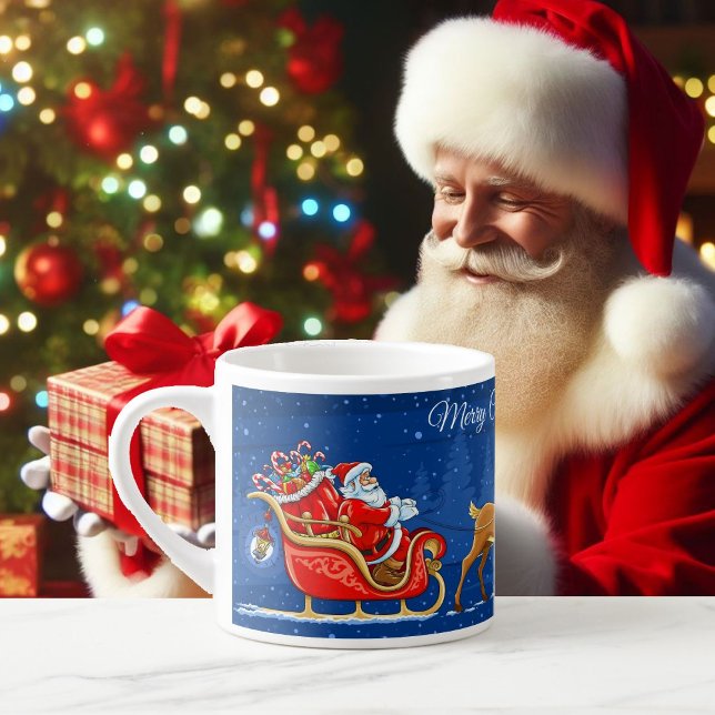 Merry Christmas Childs Cup Add Name - Santa Claus (Creator Uploaded)