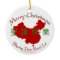 Merry Christmas Chinese Ornament