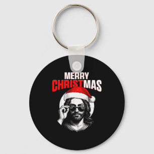 Merry Christmas Christian Jesus Pajamas Pjs Xmas M Key Ring