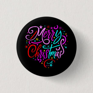 Merry Christmas - Christmas Designs  T-Shirt 3 Cm Round Badge