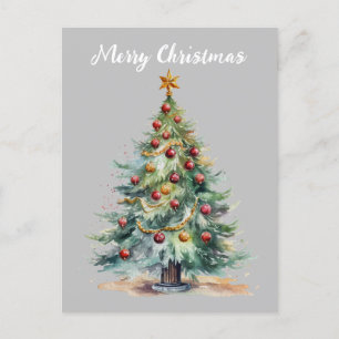 Merry Christmas Christmas Eve Postcard