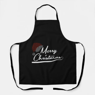 Merry Christmas Christmas Present Santa Claus Apron