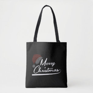 Merry Christmas Christmas Present Santa Claus Tote Bag
