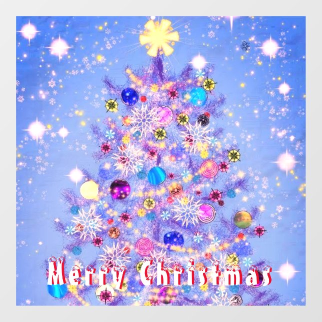 Merry Christmas - Christmas Tree - Beautiful (Sheet)