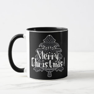 Merry Christmas, Christmas tree Classic Mug