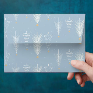 Merry Christmas Christmas Tree Pattern Envelope