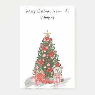 Merry Christmas Christmas Tree Post-it Notes