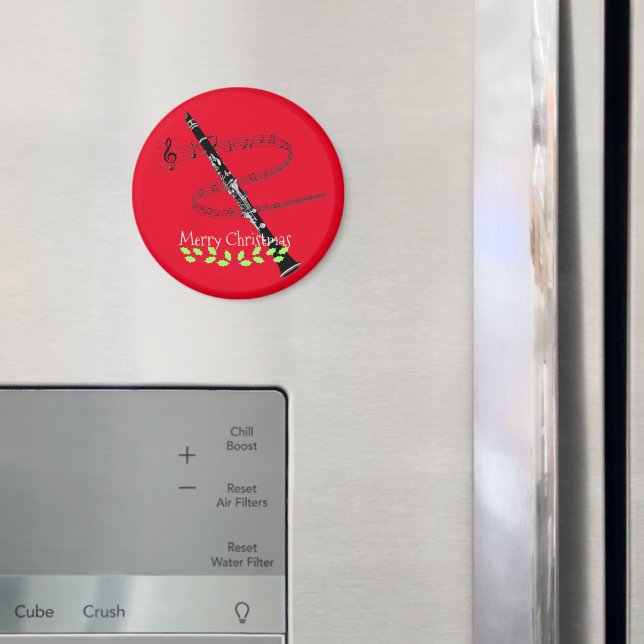 Merry Christmas, Clarinet Music, Magnet (In Situ (Fridge))