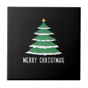 Merry Christmas Classic Tile