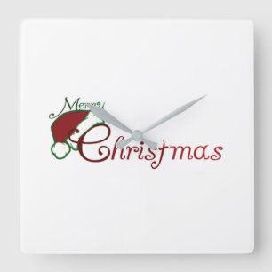 **MERRY CHRISTMAS** CLOCK