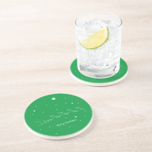 Merry christmas coaster
