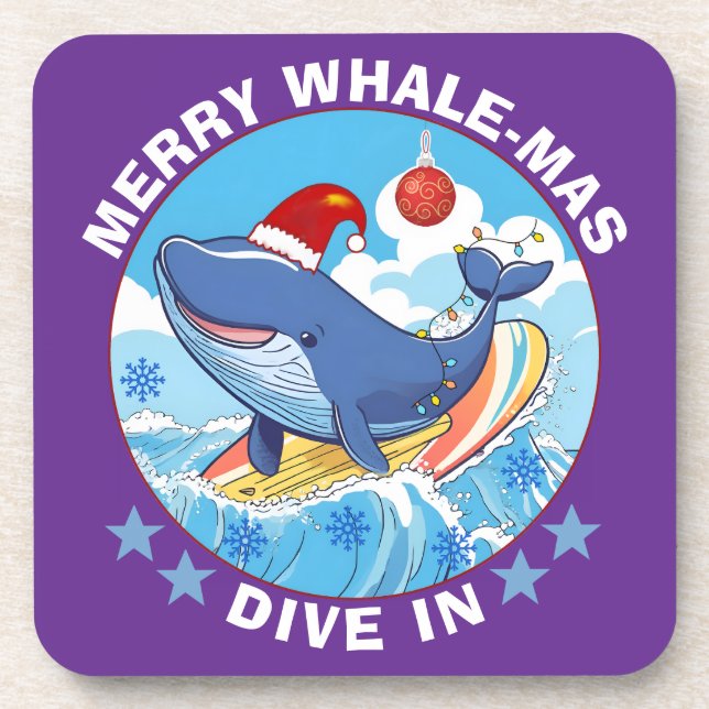 Merry Christmas Coaster (Front)