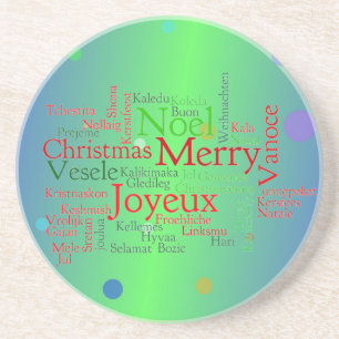 Merry Christmas Coaster