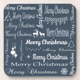 Merry Christmas Coaster