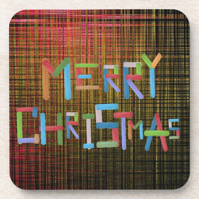 Merry Christmas Coaster (Front)