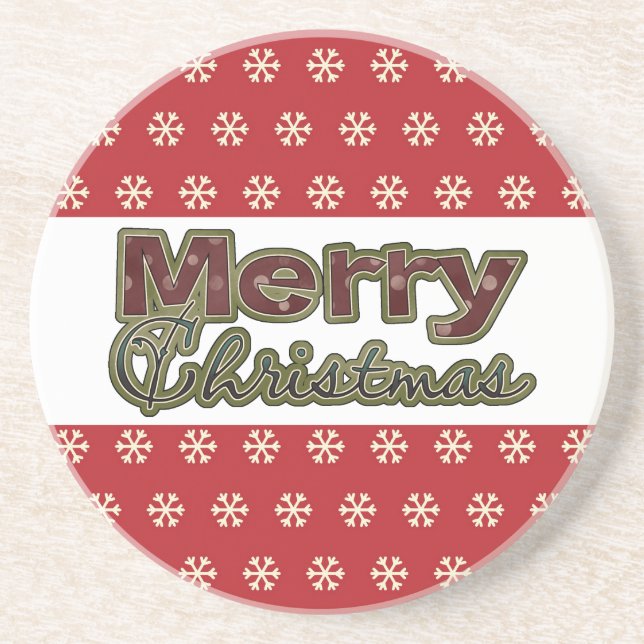 Merry Christmas Coaster Collection (Front)