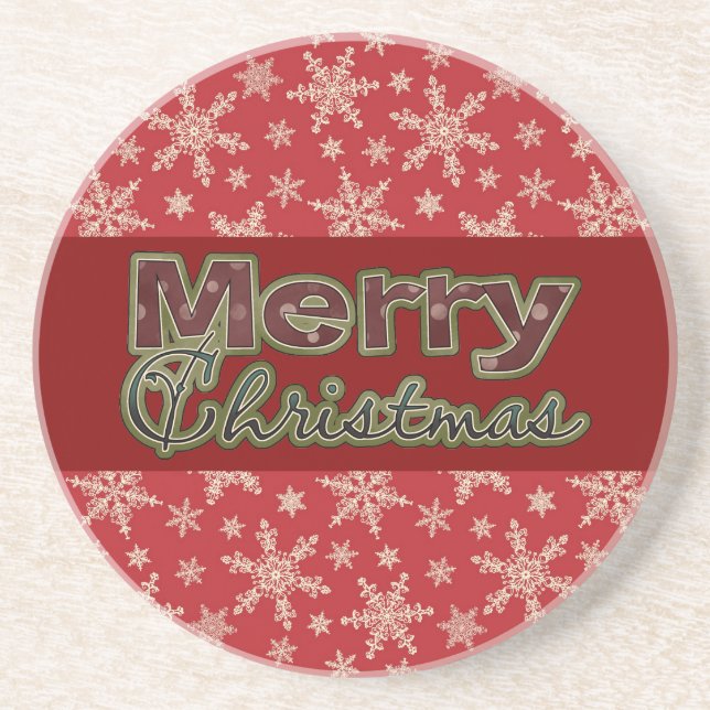 Merry Christmas Coaster Collection (Front)