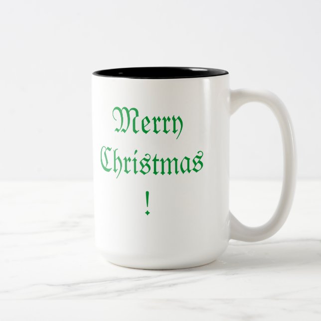 Merry Christmas ~ Coffee Mug (Right)