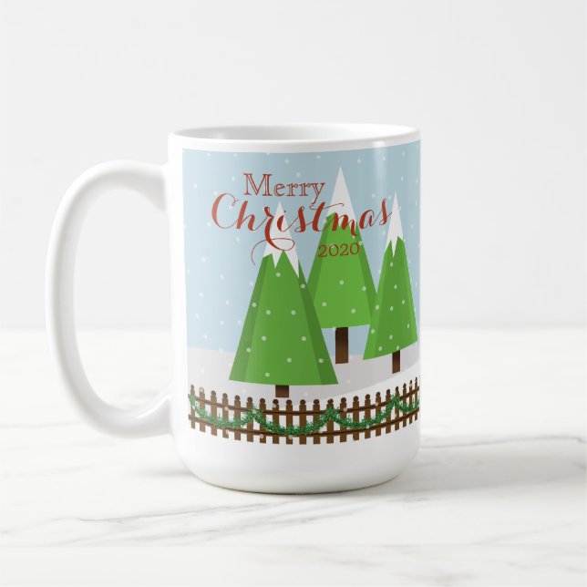 Merry Christmas Coffee Mug (Left)