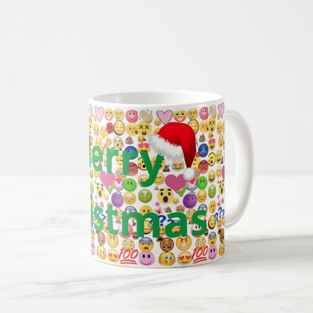 Merry Christmas Coffee Mug (Front Right)