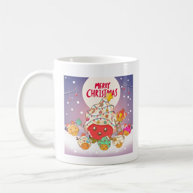 Merry Christmas Coffee Mug (Left)