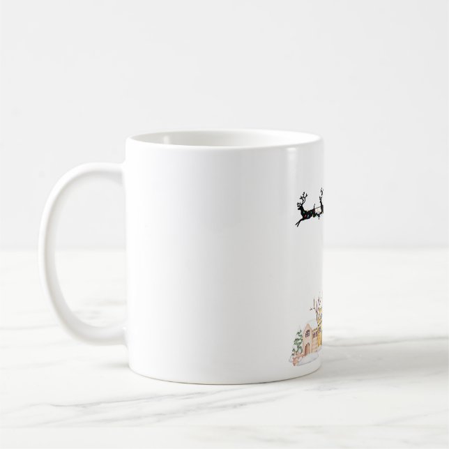 Merry Christmas Coffee Mug (Left)