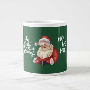 Merry Christmas coffee Mug, Santa Claus Large Coffee Mug