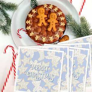 Merry Christmas Cookies Traditional Holiday Napkin