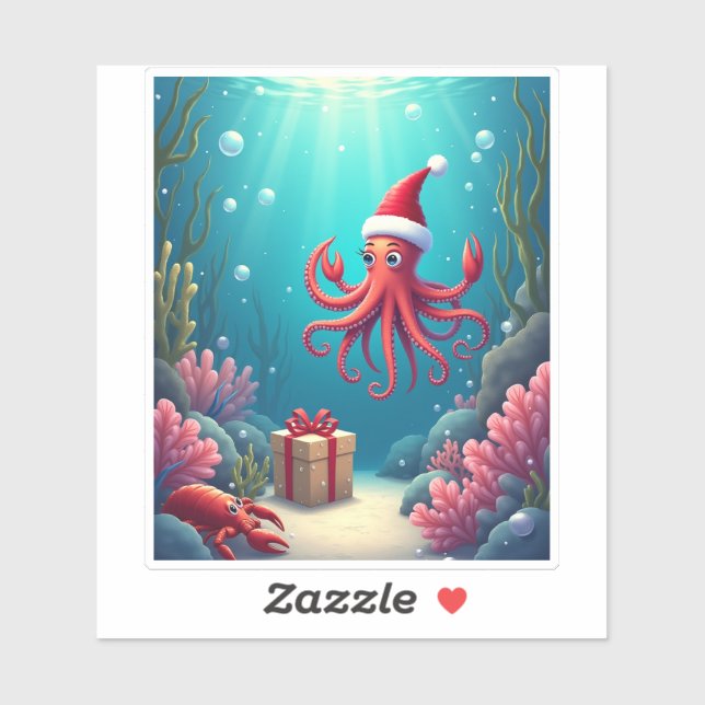 Merry christmas coral reef (Sheet)