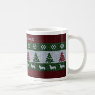 Merry Christmas Corgi Mug