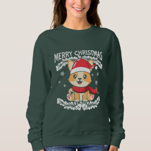 Merry Christmas Corgi Sweatshirt