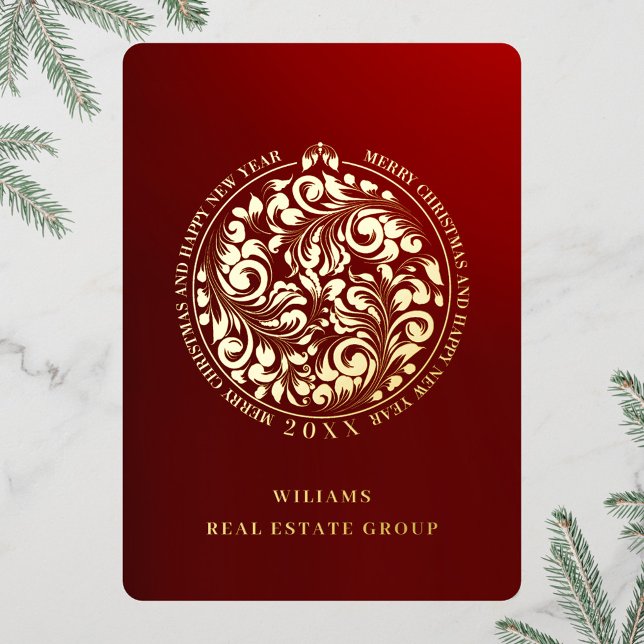 Merry Christmas Corporate Greeting Gold (Creator Uploaded)