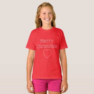 Merry Christmas cross stitch sign T-Shirt
