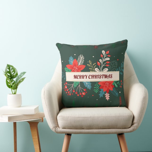 Merry Christmas Cushion (Chair)