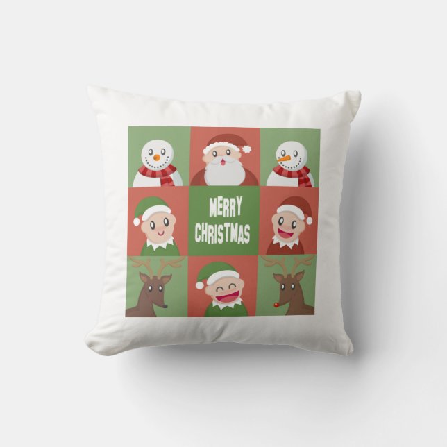 merry christmas cushion (Front)