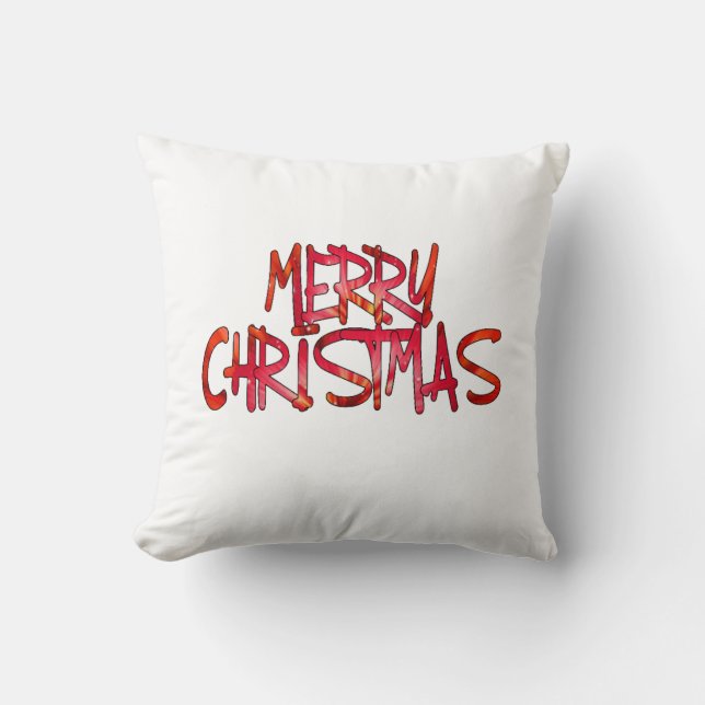 Merry Christmas  Cushion (Front)