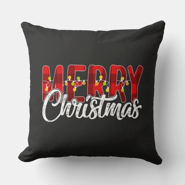 Merry Christmas  Cushion (Front)