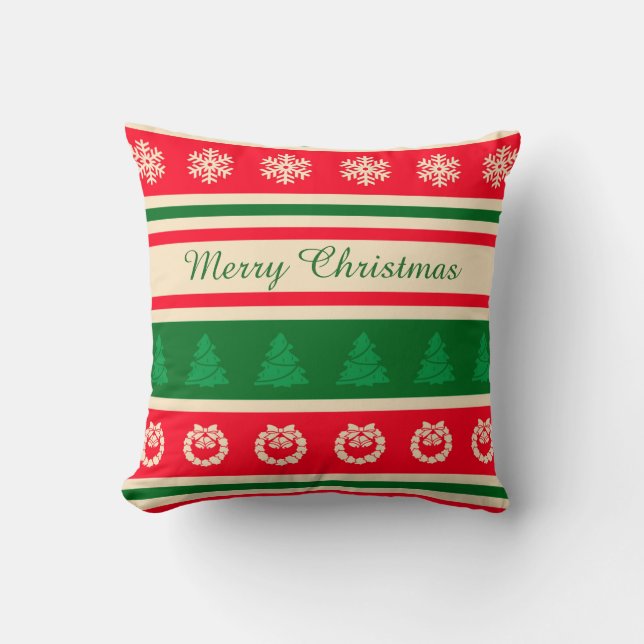 Merry Christmas Cushion (Front)