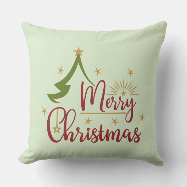 Merry Christmas Cushion (Front)