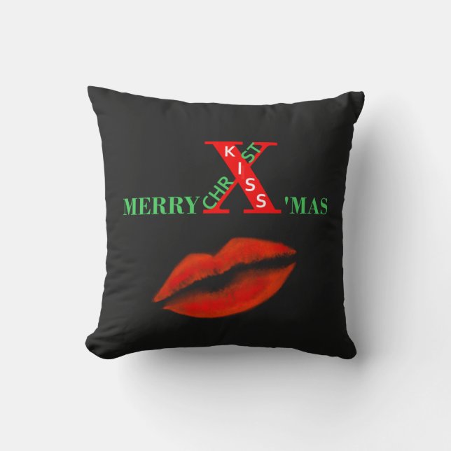 Merry Christmas    Cushion (Front)