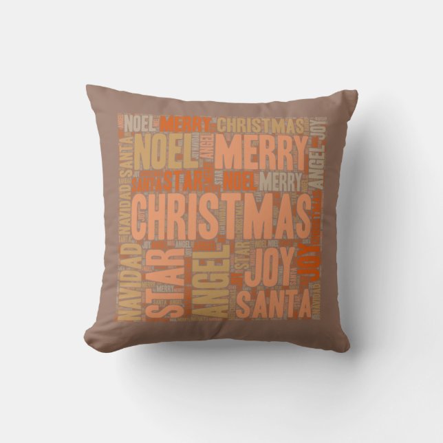 Merry Christmas Cushion (Front)